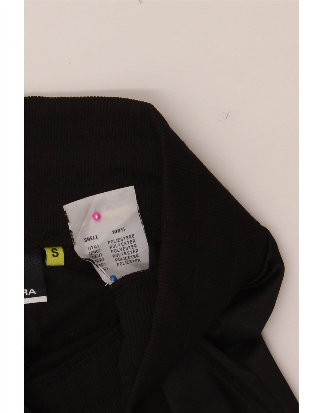 DIADORA Womens Tracksuit Trousers Joggers UK 10 Small  Black Polyester