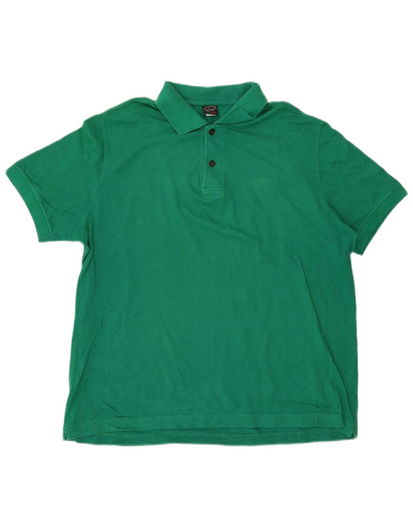 Paul & Shark Polo Yachting para Hombre XL Algodón Verde