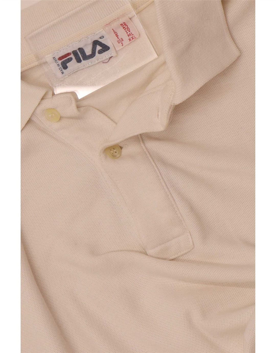 Fila Polo para hombre IT 52 grande blanco