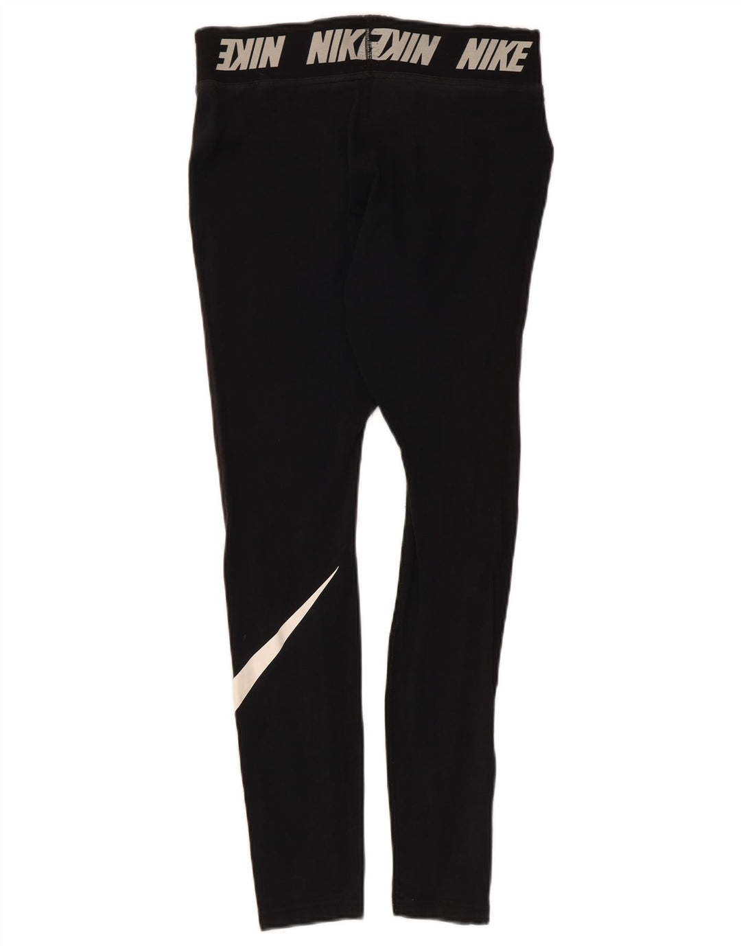 Nike - Leggings gráficos para mujer (talla 40), algodón negro mediano