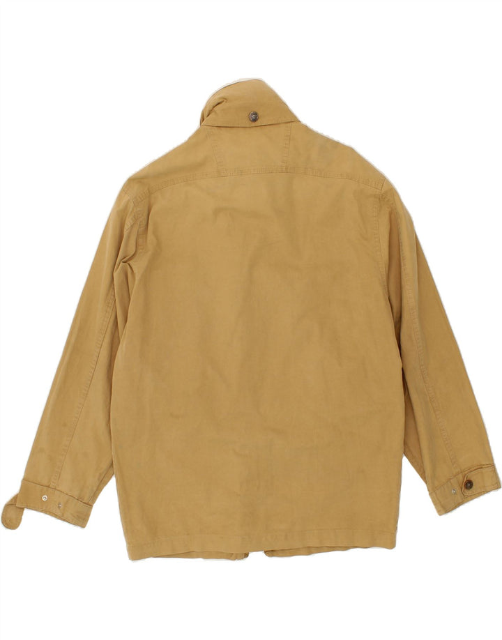 POLBOT Mens Utility Jacket UK 36 Small Beige Polyester Vintage Polbot and Second-Hand Polbot from Messina Hembry 