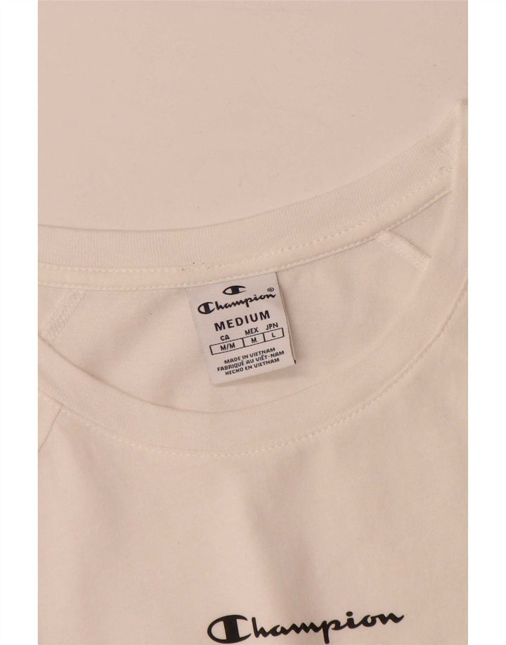 Champion Camiseta Gráfica para Hombre Top Medium White