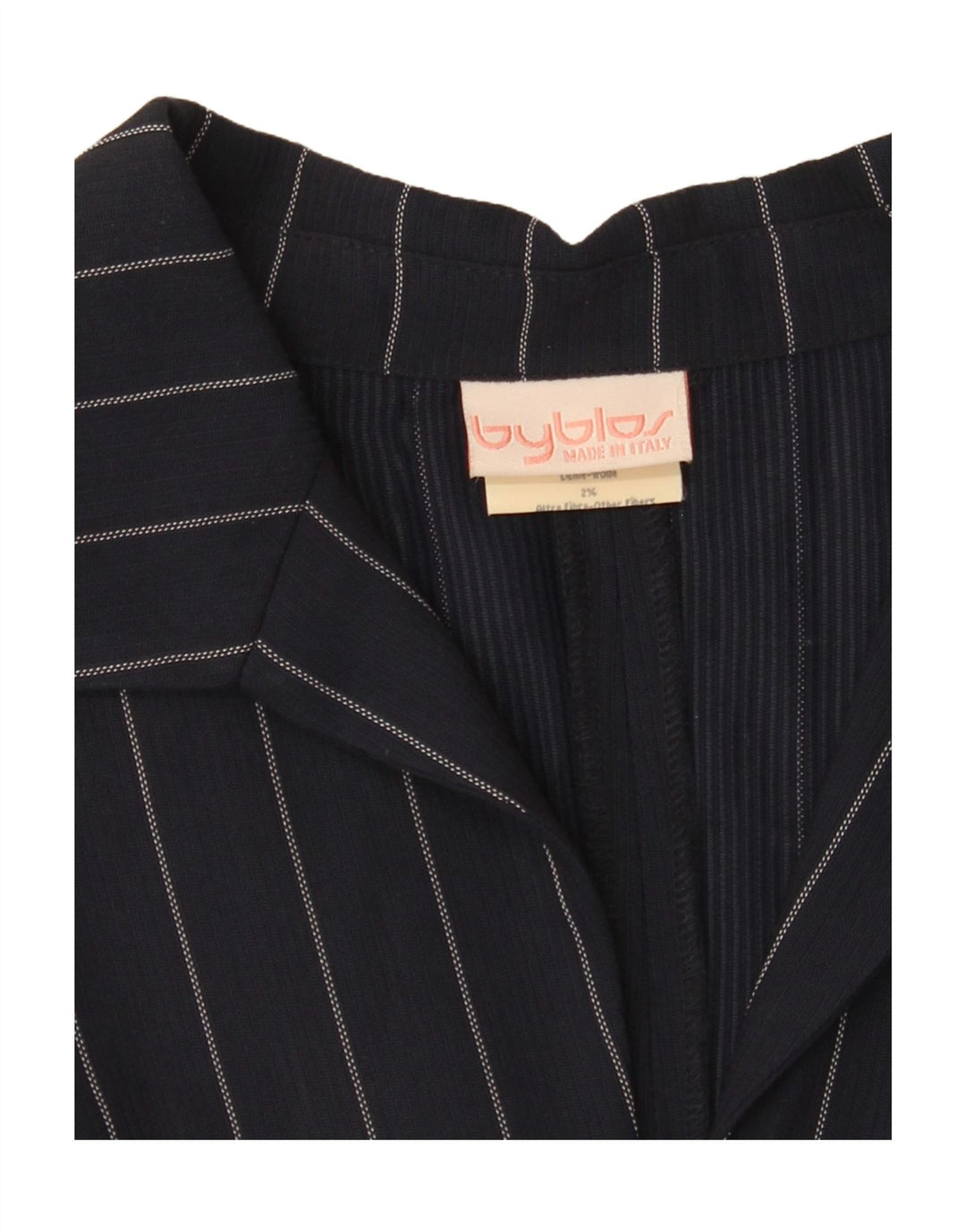 BYBLOS Mono para mujer UK 10 Small Azul marino Rayas Viscosa