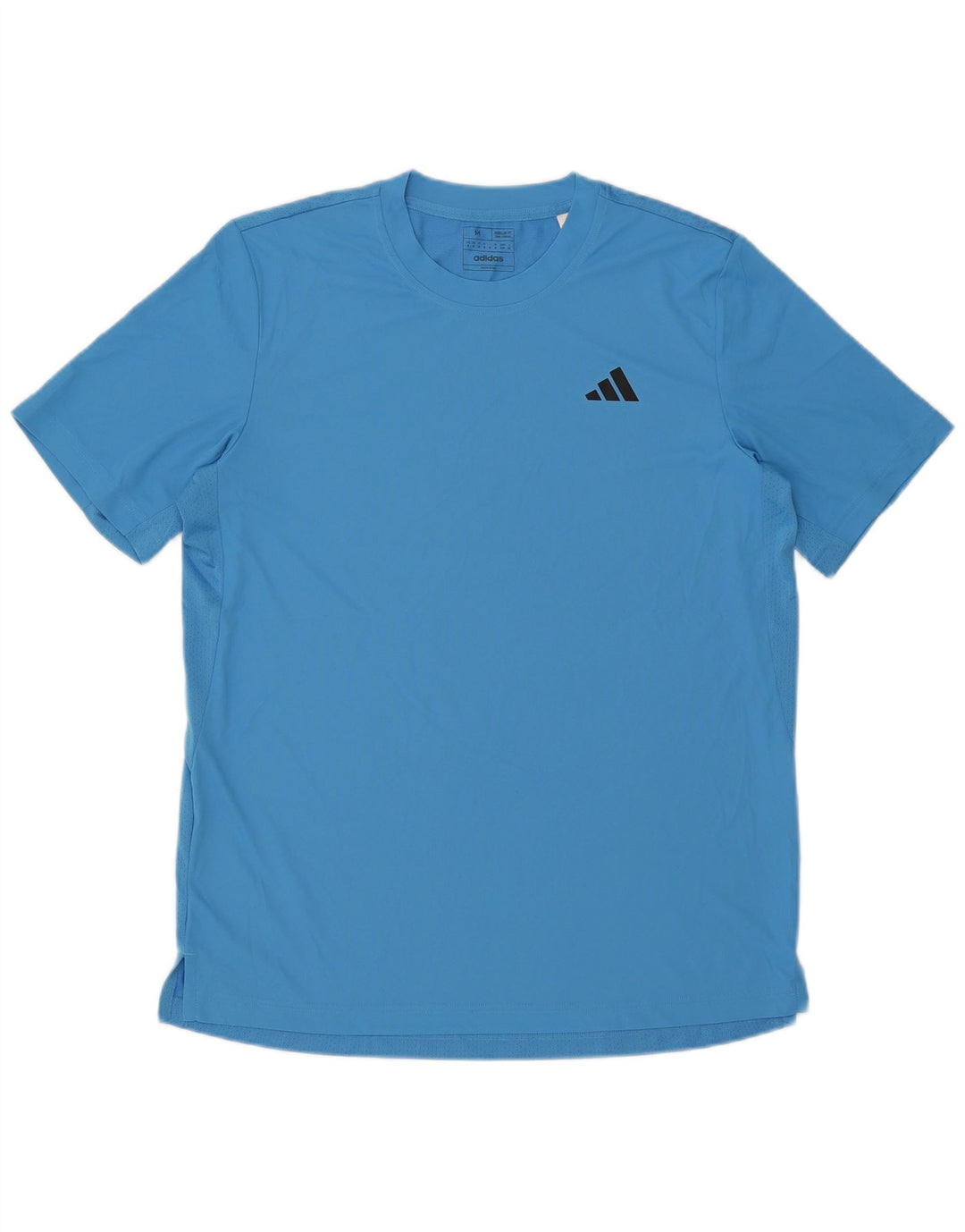 ADIDAS Hombre Aeroready Regular Fit Camiseta Top Azul Medio