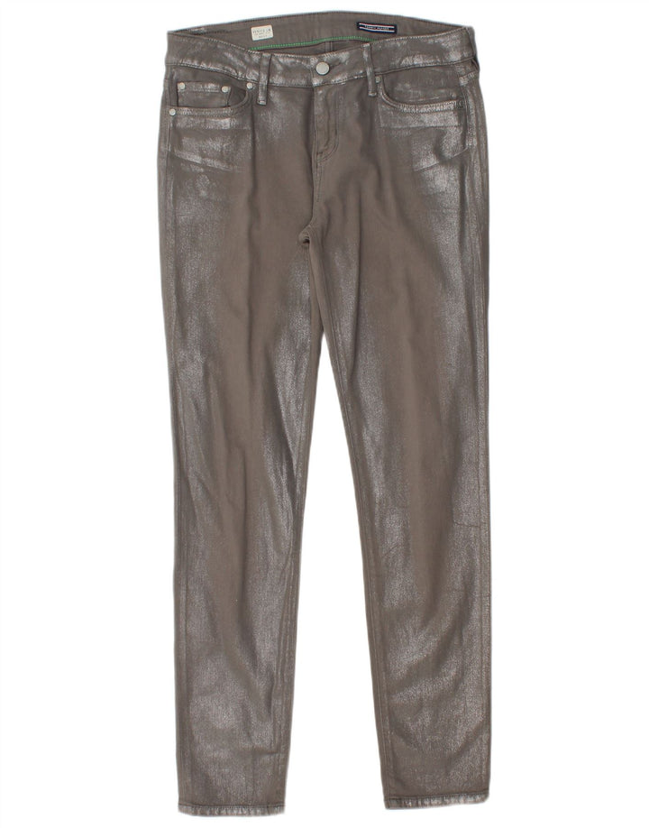 TOMMY HILFIGER Vaqueros ajustados Venice LW para mujer W30 L30 Algodón gris