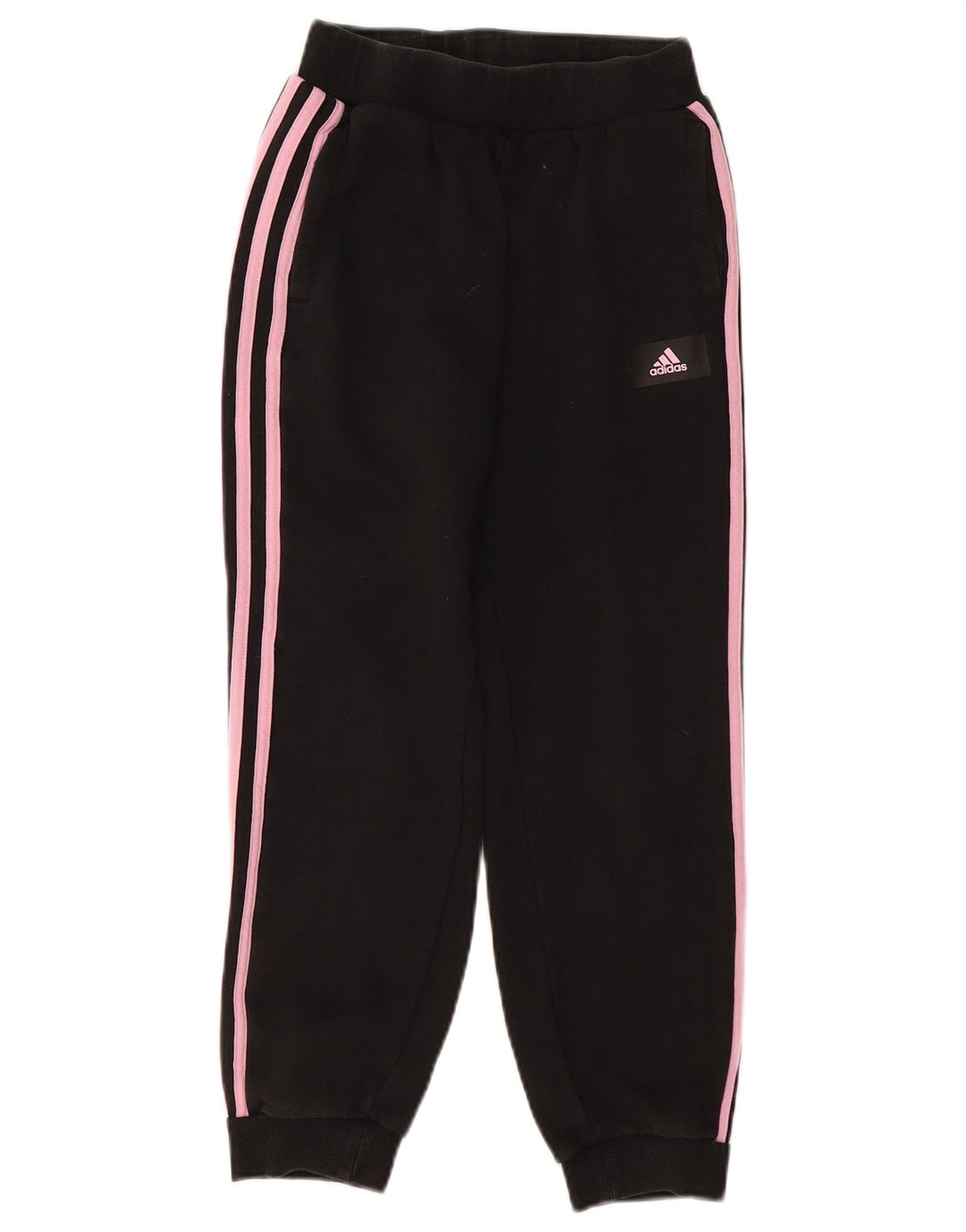 ADIDAS Pantalón Chándal Niña Joggers 11-12 Años Negro Algodón