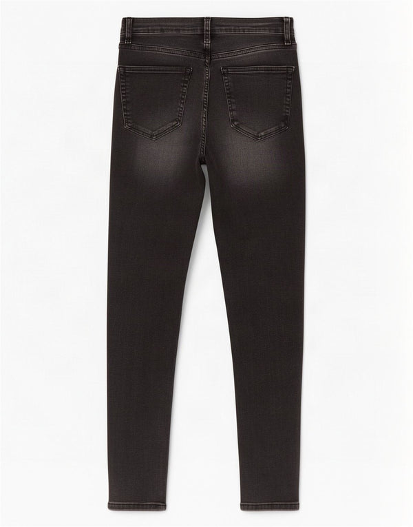 Vaqueros ajustados para mujer Topshop W28 L28 Algodón gris