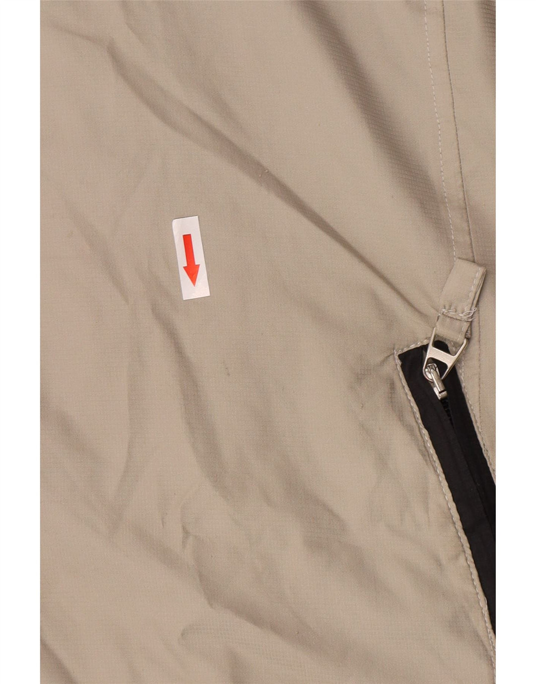 Champion Chaqueta De Chándal Para Hombre Grande Beige Colorblock Poliéster