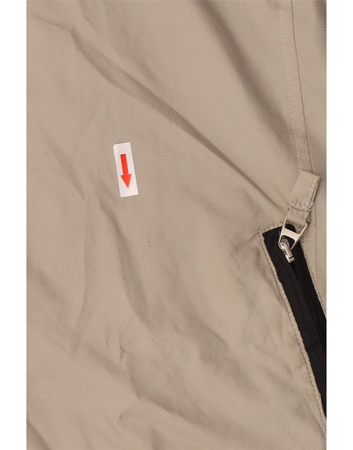 Champion Chaqueta De Chándal Para Hombre Grande Beige Colorblock Poliéster