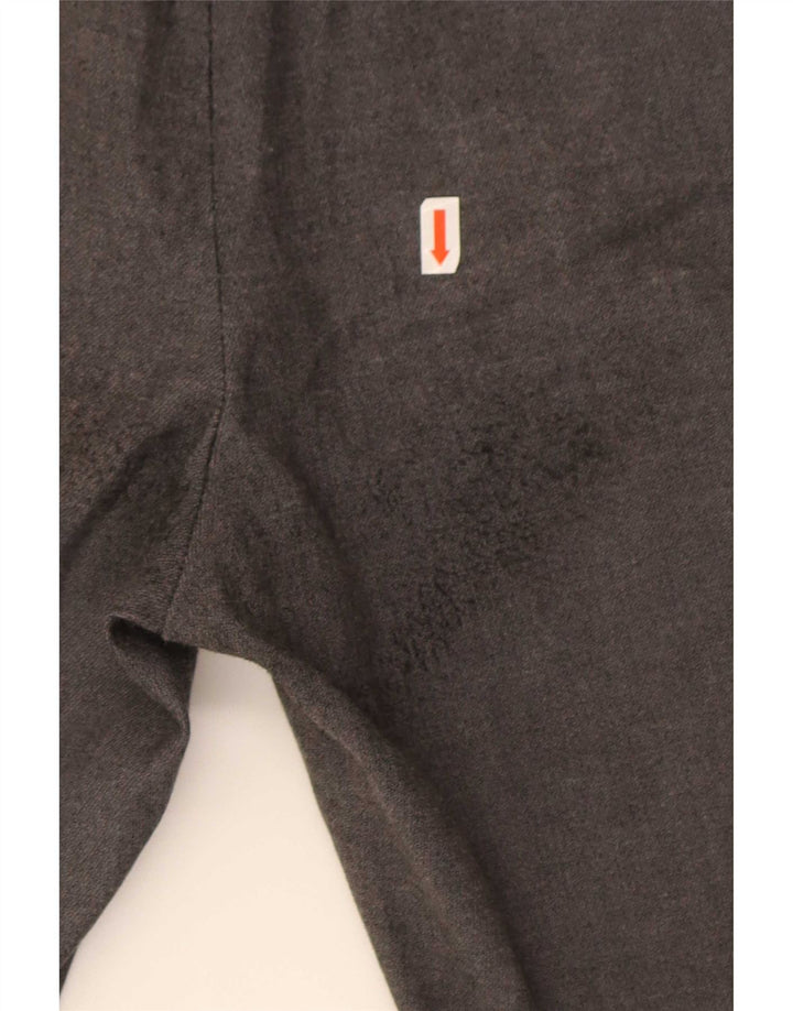 Marks & Spencer Pantalón de traje ajustado para hombre W32 L33 Poliéster gris