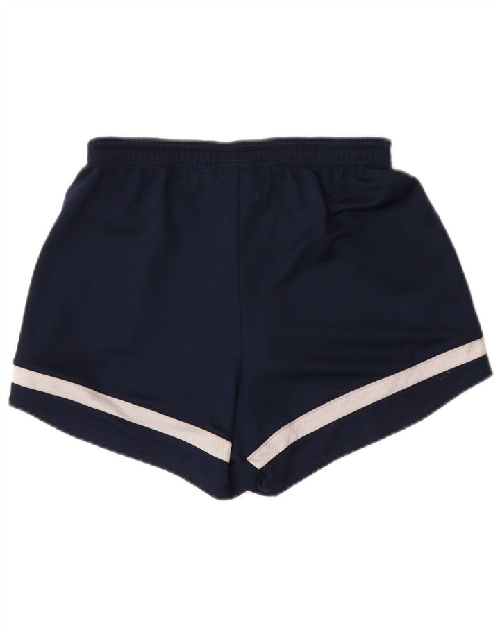 NIKE Pantalones cortos deportivos Dri Fit para mujer UK 4 XS Azul marino
