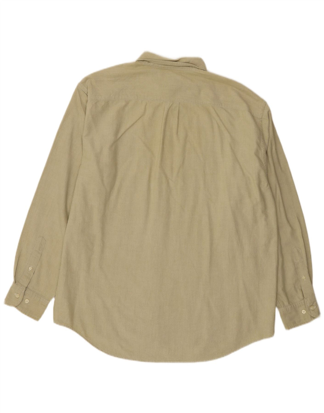 Camisa holgada Gap para hombre de algodón beige grande