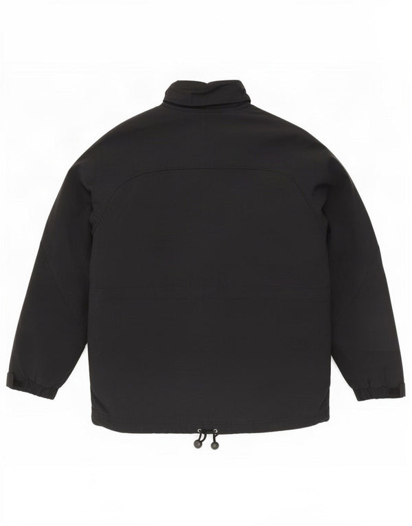 Champion Chaqueta cortavientos para hombre Reino Unido 38 Mediano Negro