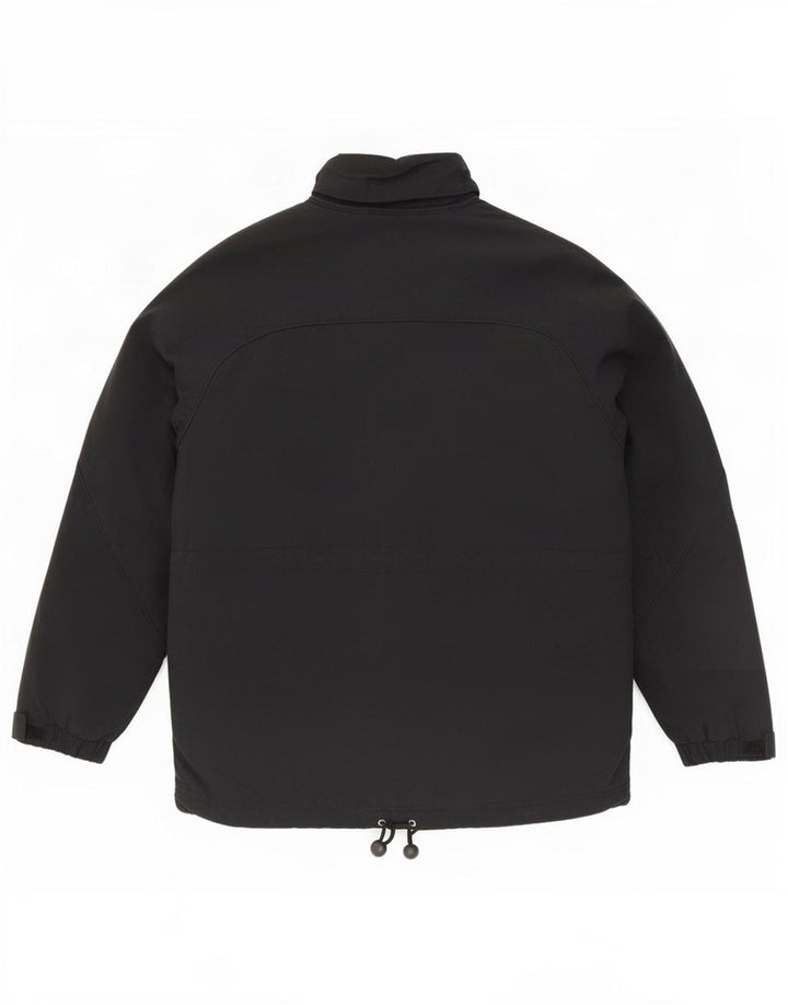 Champion Chaqueta cortavientos para hombre Reino Unido 38 Mediano Negro