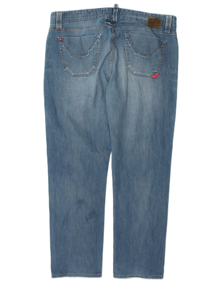 Vaqueros rectos para hombre Jeckerson W38 L30 Algodón azul