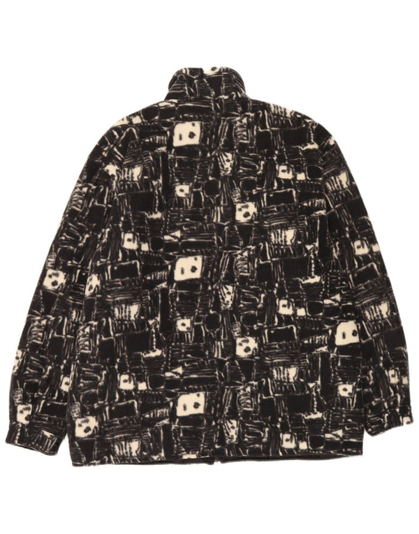 Chaqueta polar para hombre Invicta UK 38 Poliéster geométrico negro mediano