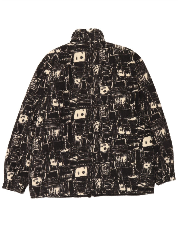 Chaqueta polar para hombre Invicta UK 38 Poliéster geométrico negro mediano