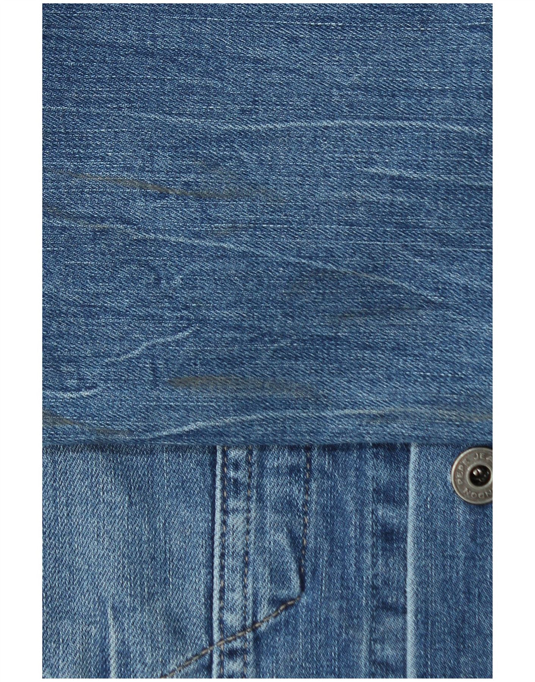 PEPE Jeans Chaqueta vaquera para hombre UK 40 Large Algodón azul