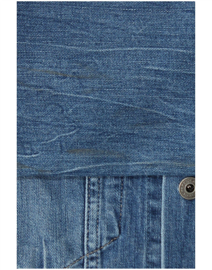 PEPE Jeans Chaqueta vaquera para hombre UK 40 Large Algodón azul