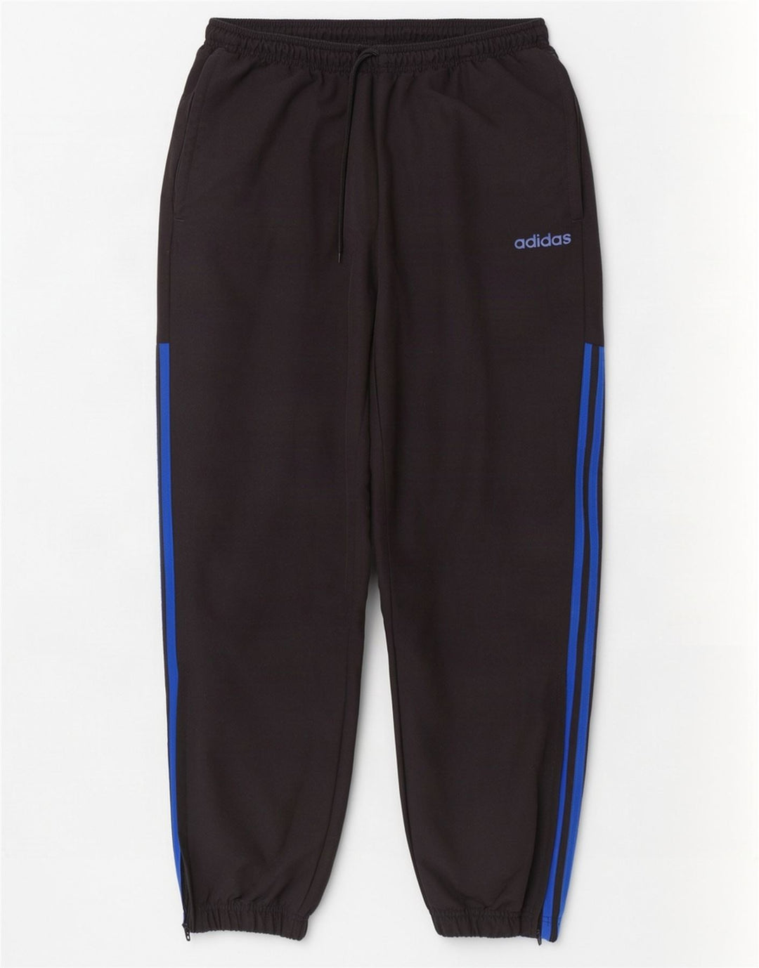 Adidas Hombre Pantalones De Chándal Joggers Grande Negro Poliéster