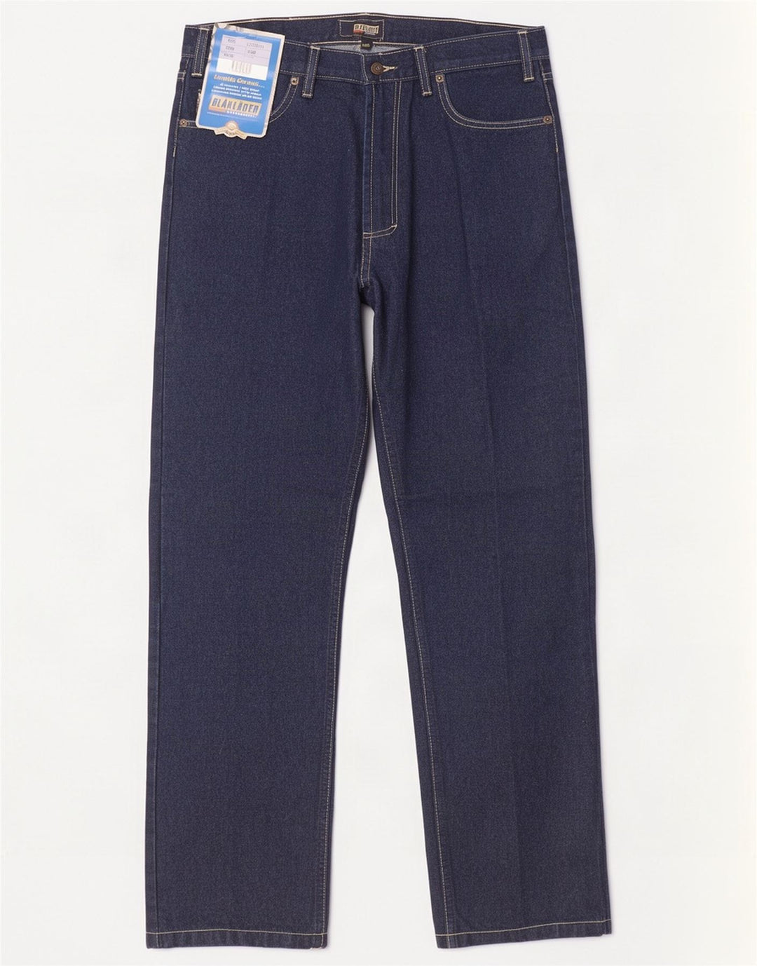 Blaklader Vaqueros rectos para hombre W34 L32 Algodón azul marino