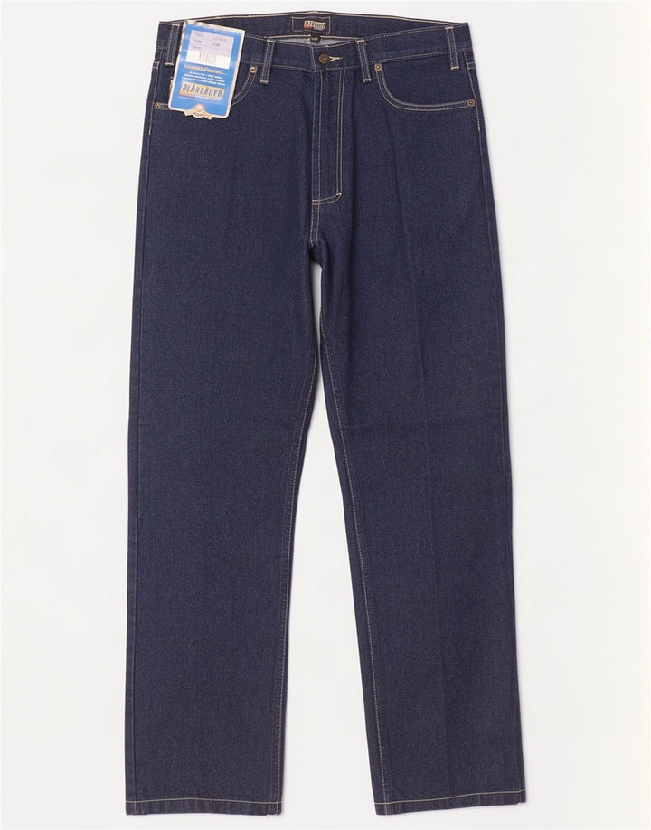Blaklader Vaqueros rectos para hombre W34 L32 Algodón azul marino