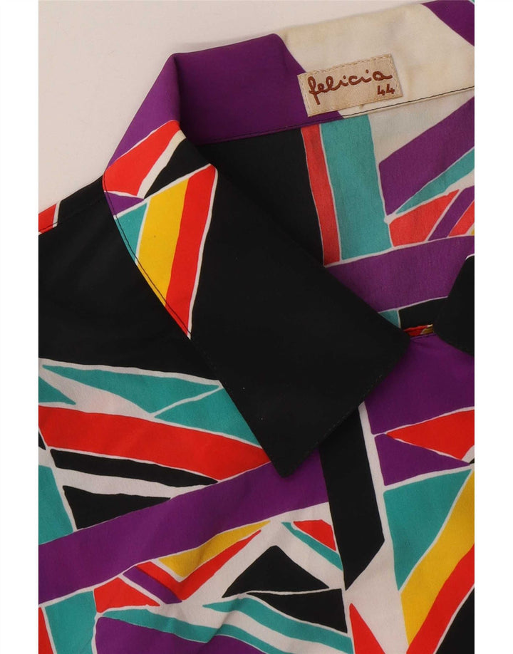 Blusa Corta Mujer Felicia IT 44 Medium Multicolor Geométrico