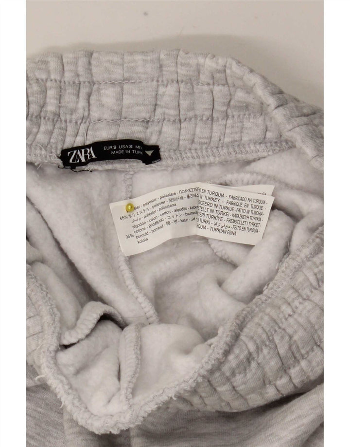 Zara Hombre Pantalón Chándal Joggers Small Gris Poliéster