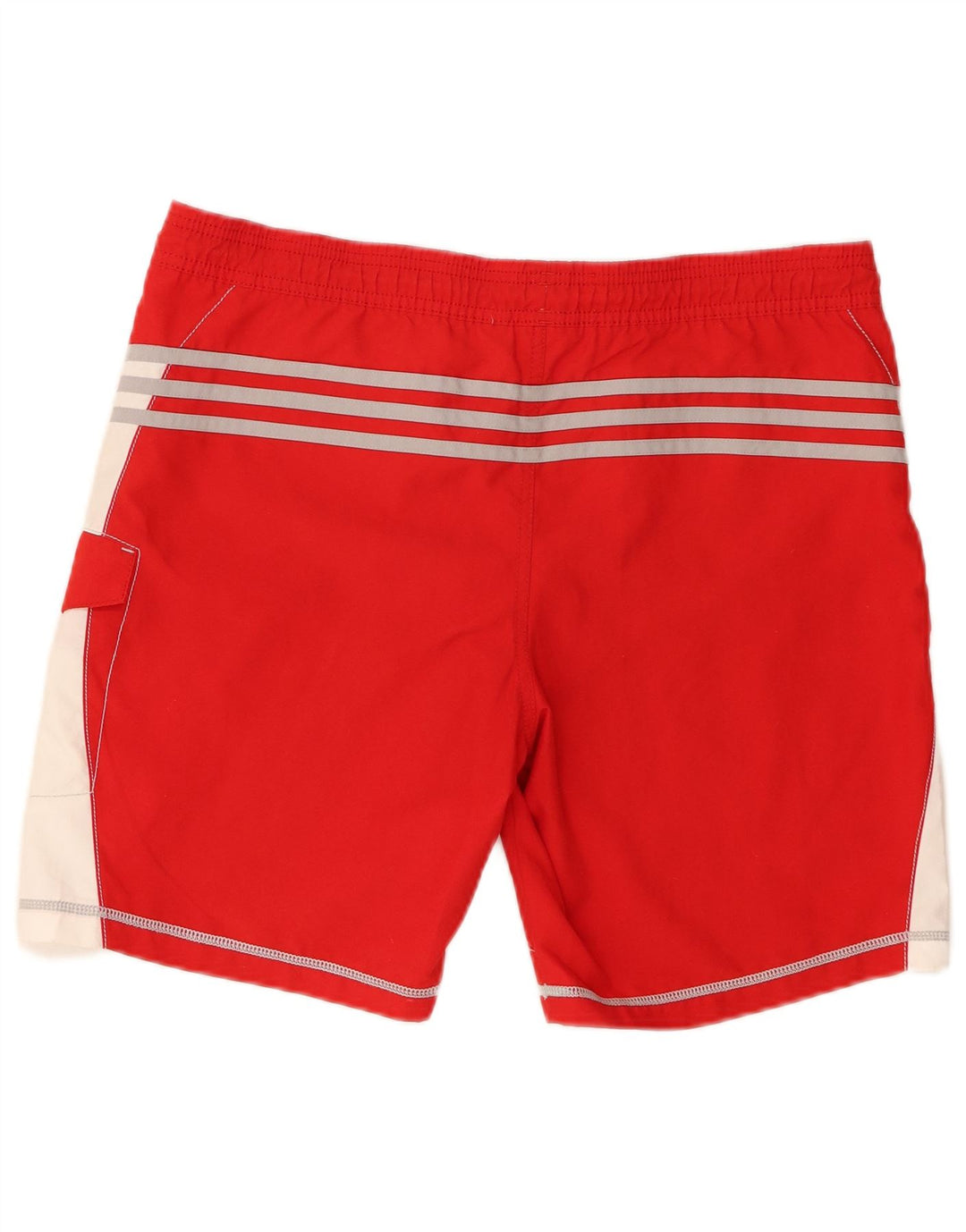 Adidas Hombre Bañador Gráfico Pequeño Rojo Colorblock Poliéster