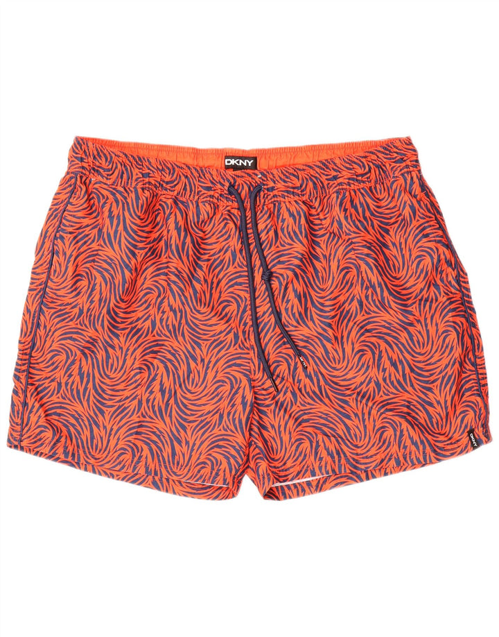 Dkny Bañador Hombre 2XL Naranja Geométrico Poliéster