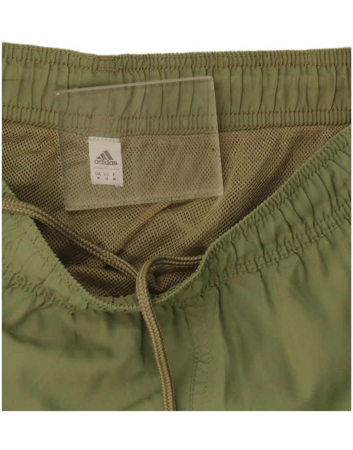 Adidas Pantalones Cortos Deportivos Gráficos para Hombre Caqui Mediano