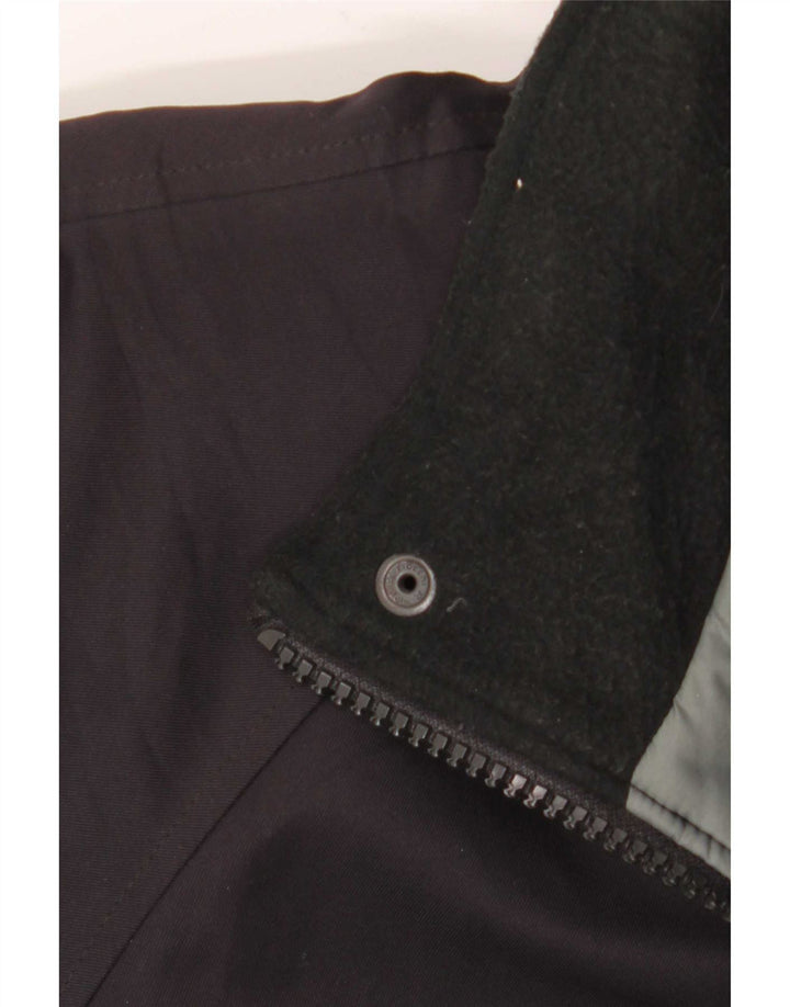 Abrigo Cortavientos Hombre Trussardi IT 50 Large Poliéster Negro