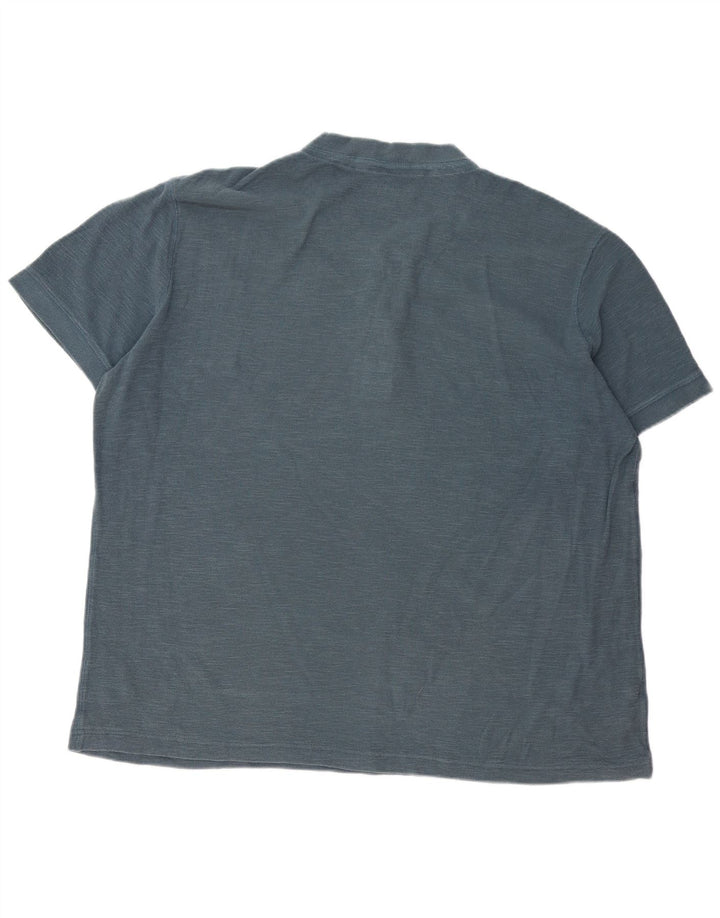 EDDIE BAUER Camiseta Hombre Top XL Algodón Azul