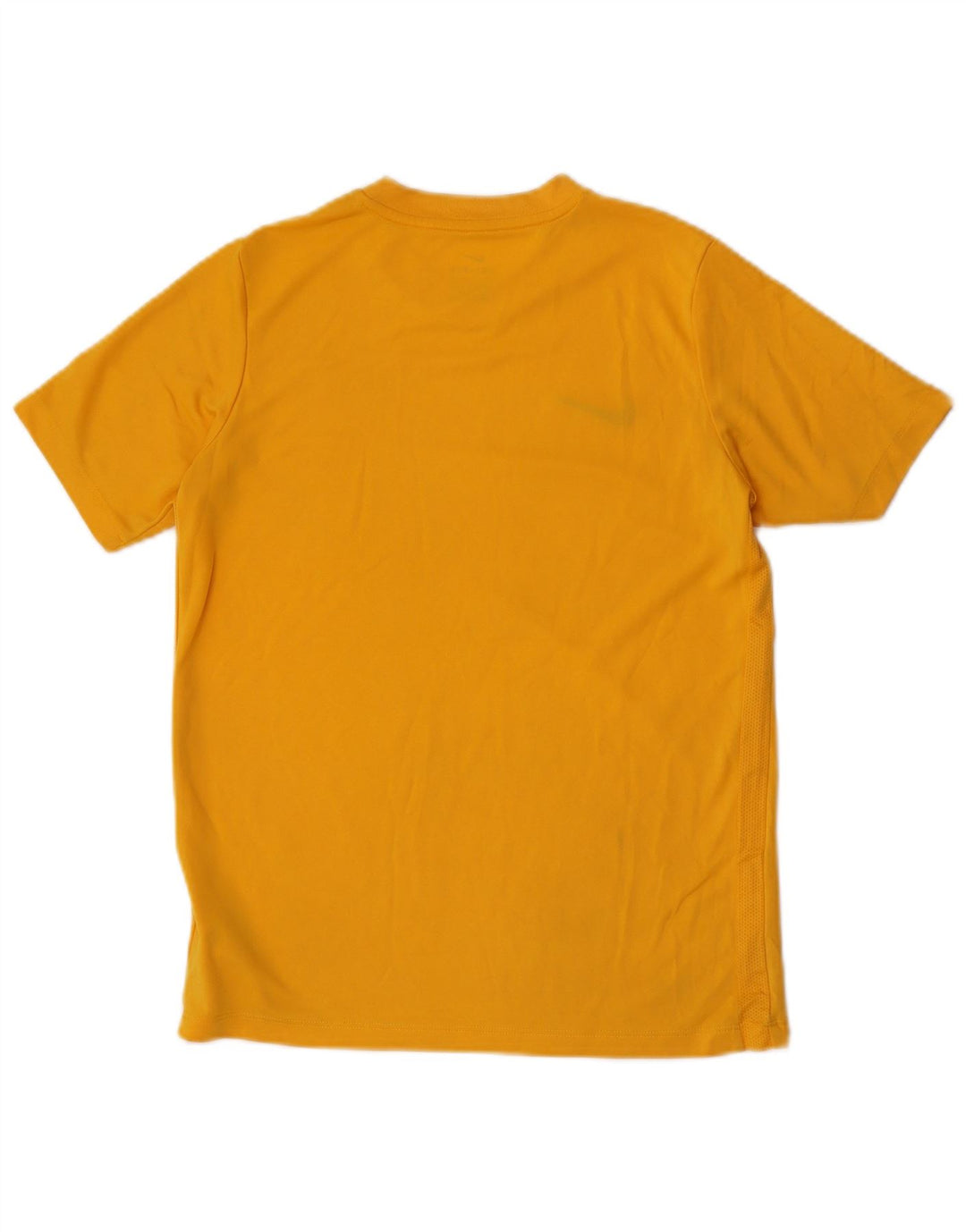 Nike Camiseta Dri Fit para niños 12-13 años Grande Amarillo Poliéster