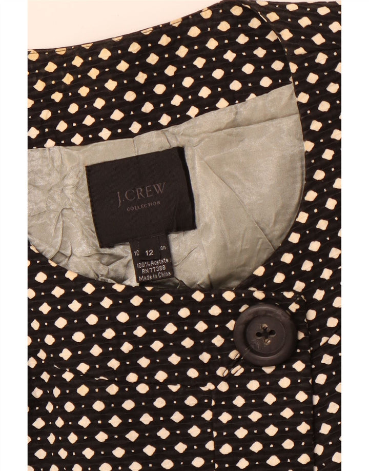 J. CREW Chaqueta tipo blazer con 1 botón para mujer, talla 12, talla grande, color negro