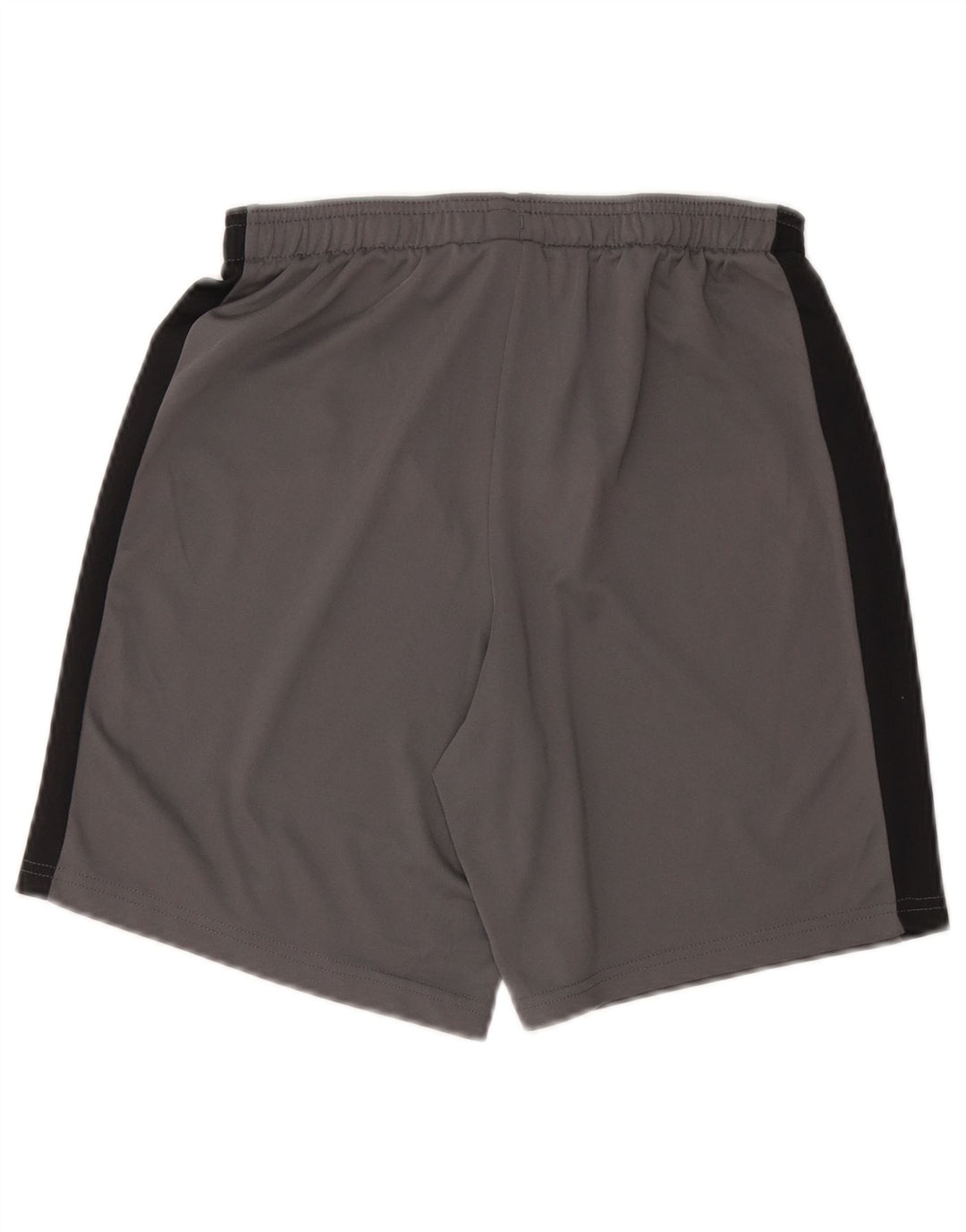 NIKE Pantalones cortos deportivos Dri Fit Slim Fit para mujer UK 8 Small Grey Colourblock