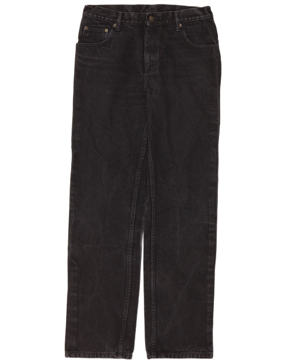 Wrangler Vaqueros rectos regulares Hero para hombre W34 L34 Algodón negro