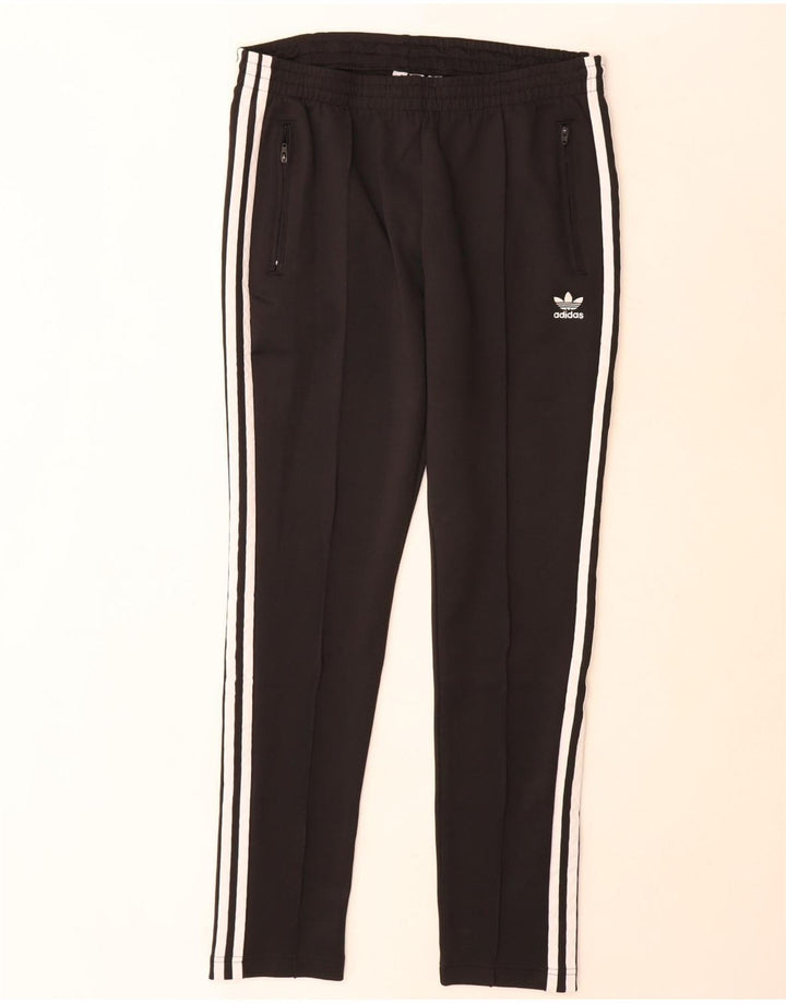 Adidas Pantalones de chándal para mujer UK 44 Mediano Negro Poliéster