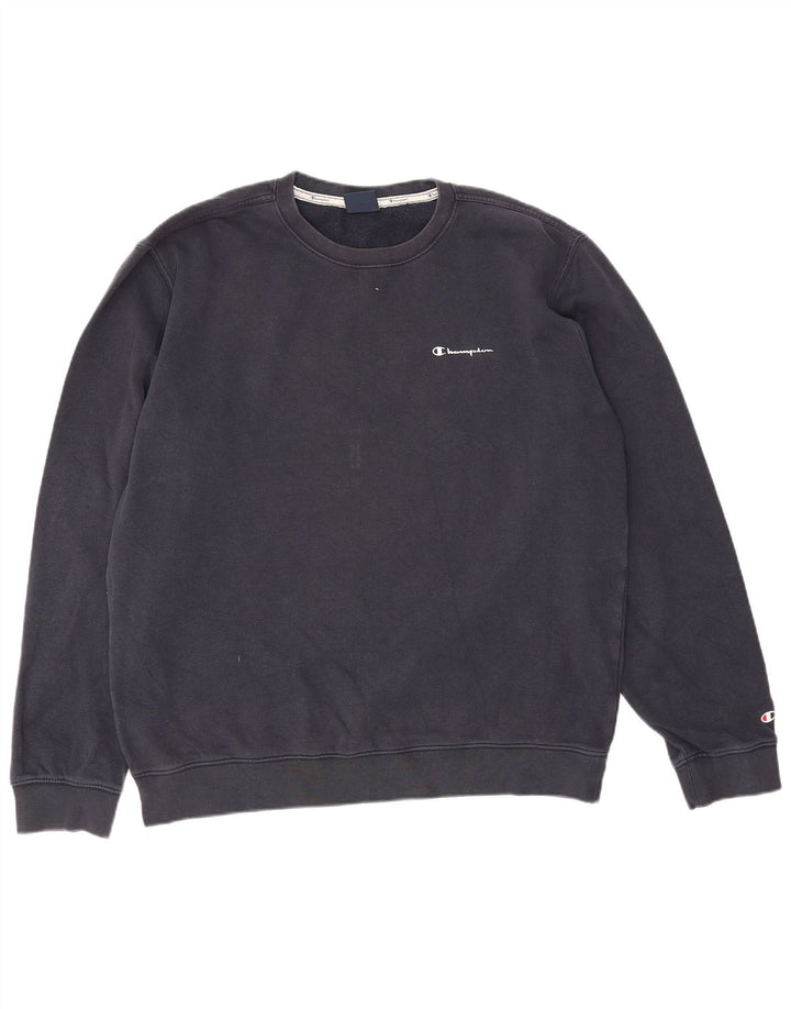 Champion Sudadera Hombre Jumper XL Azul Marino Algodón