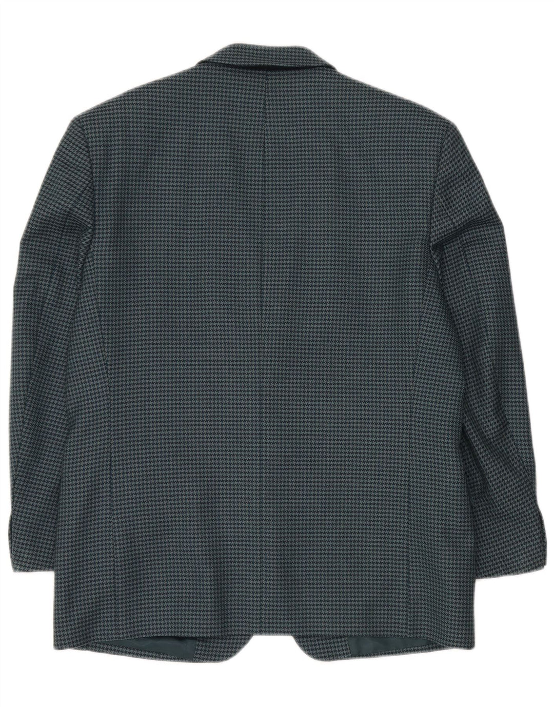 Douglas Chaqueta tipo blazer de 2 botones para hombre IT 50 Large Green Houndstooth