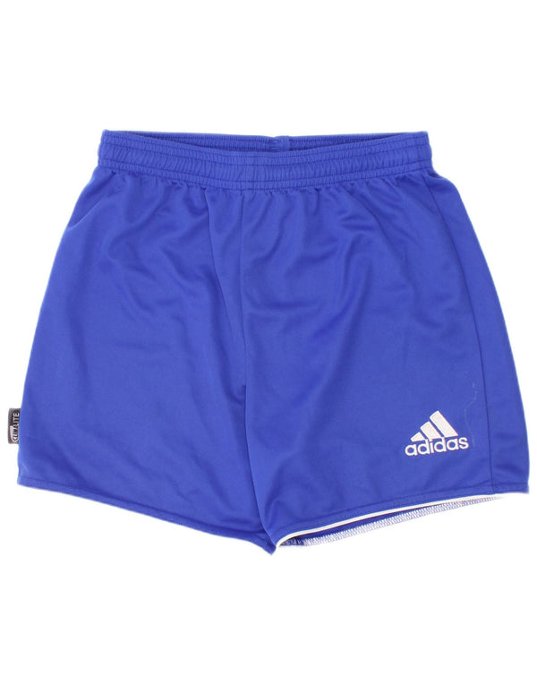 Adidas Chicos Climalite Sport Shorts 9-10 Años Azul Poliéster