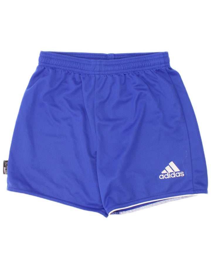 Adidas Chicos Climalite Sport Shorts 9-10 Años Azul Poliéster