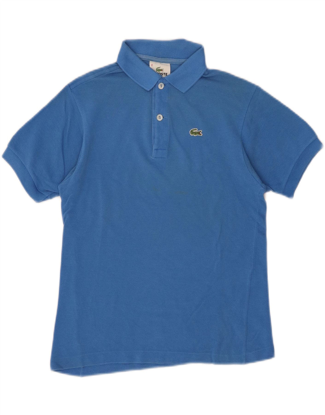 Polo Lacoste Niño 11-12 Años Azul Algodón
