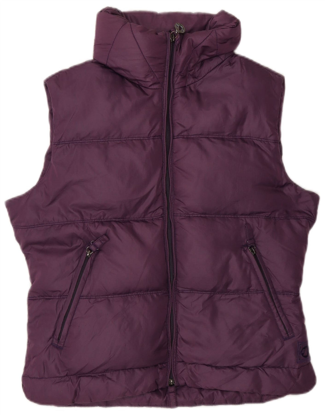 MURPHY & NYE Chaleco acolchado para mujer UK 44 Nylon morado mediano