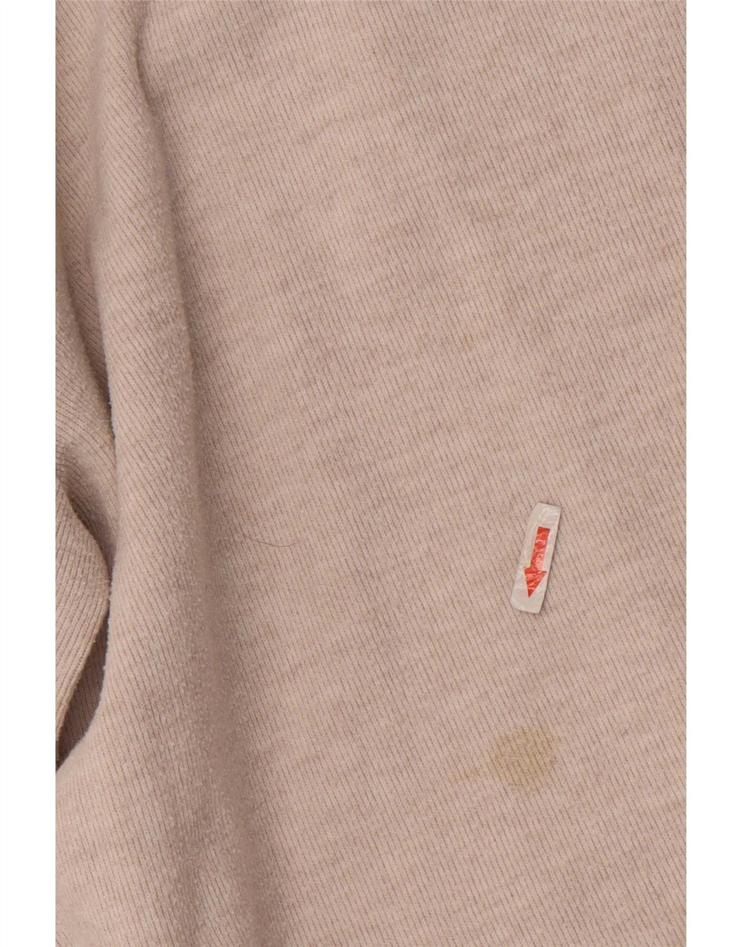 Zara Vestido recto de manga 3/4 para mujer UK 42 Beige medio