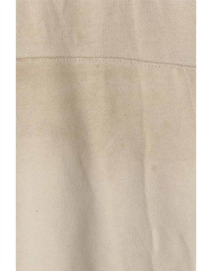 REEBOK Sudadera con capucha para hombre XL Blanco Algodón