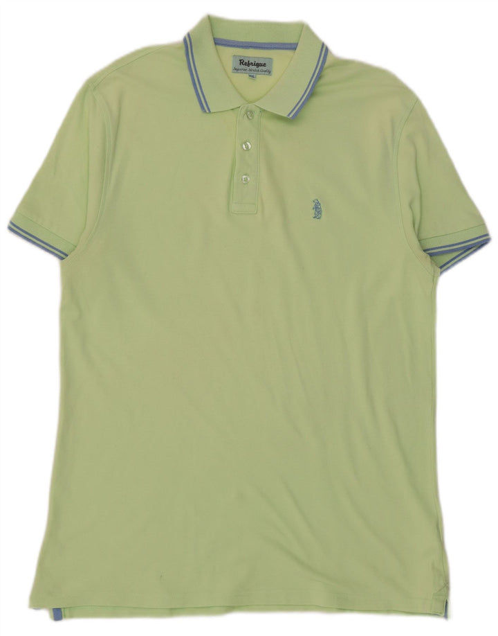 Refrigue Polo Hombre 2XL Algodón Verde