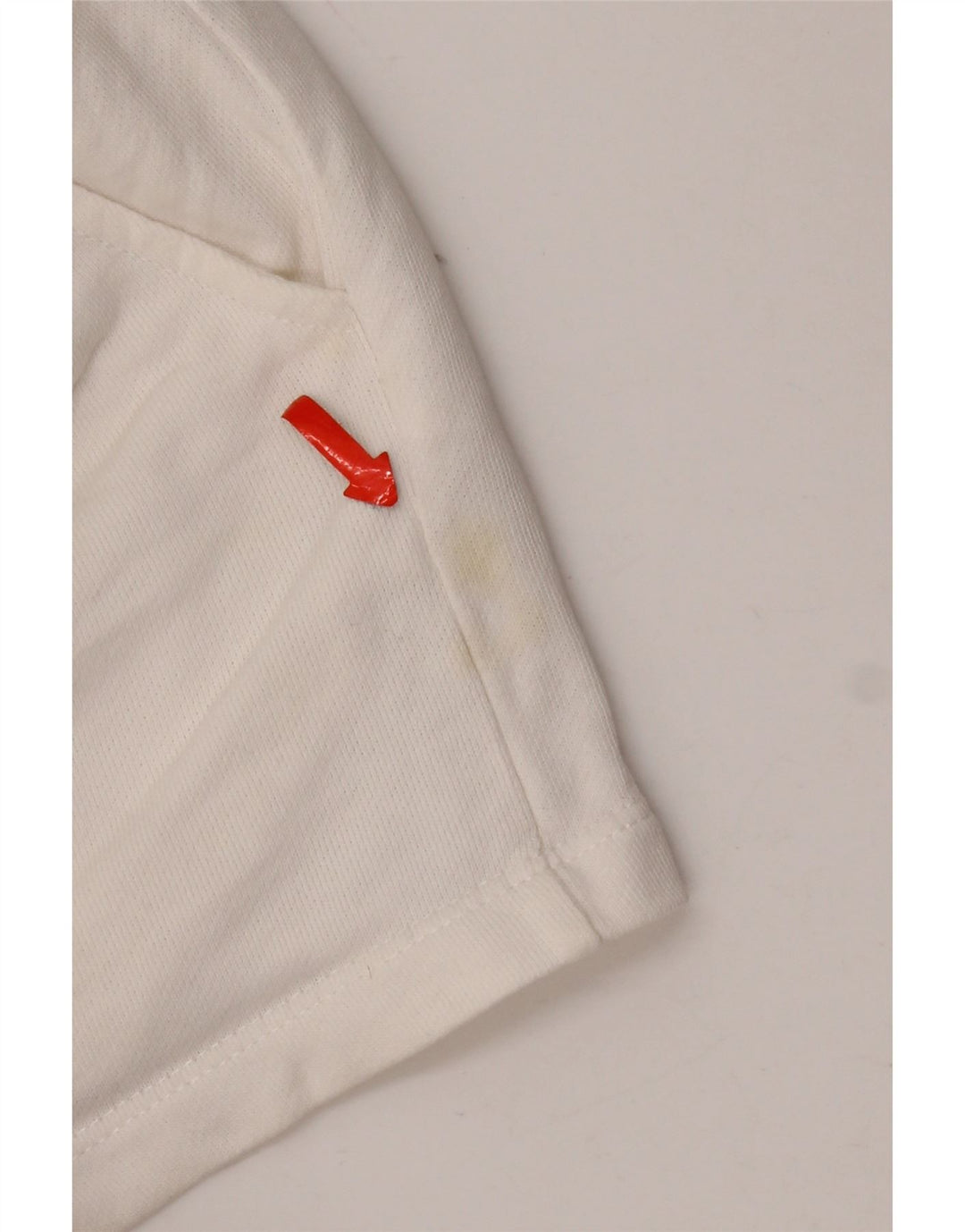 Zara Mujer Regular Hot Pants UK 8 Pequeño Algodón Blanco