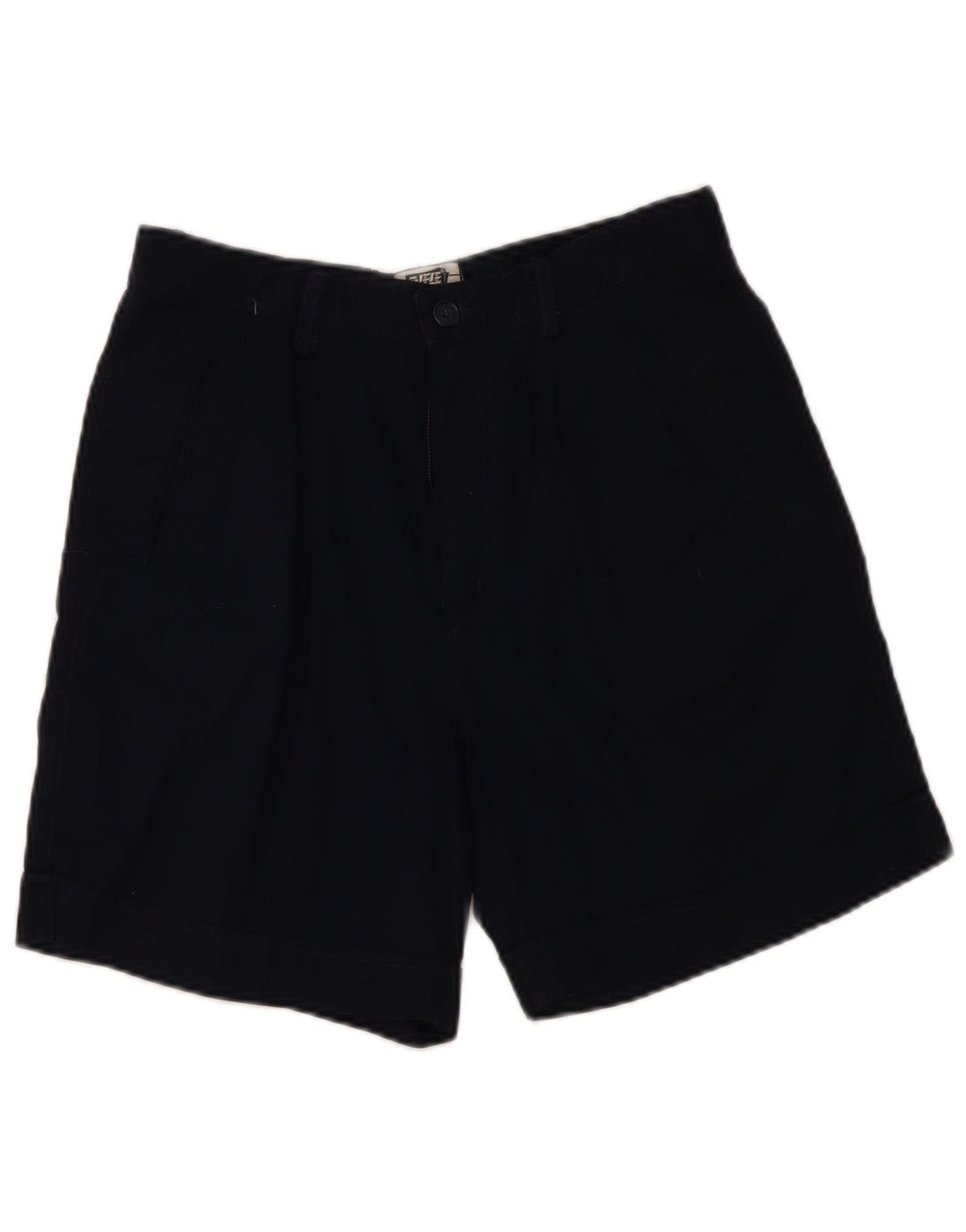 Pantalones cortos tipo cargo para mujer Rifle W33 Algodón azul marino grande