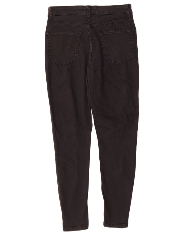 Marks & Spencer Jeans Jegging Cortos para Mujer Reino Unido 10 Small W28 L26 Negro